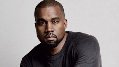 Photo of Kanye West, fan buys at auction for 1.8 million a pair of sneakers worn by the rapper in…